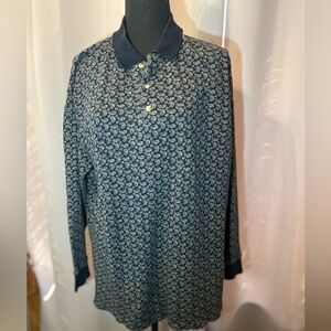 Men’s polo style knit shirt by‎ Robert Stock Size L